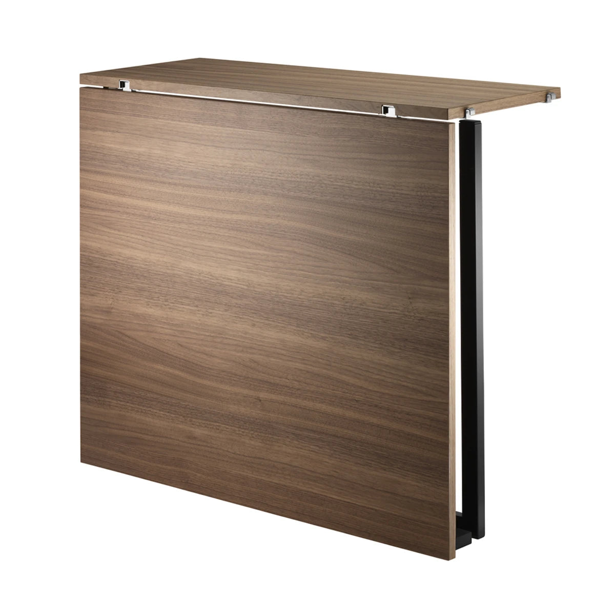 Folding Table Walnut-Black - view 1