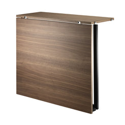 Folding Table Walnut-Black - view 1