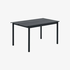 Linear Steel Table 140 Black - view 1