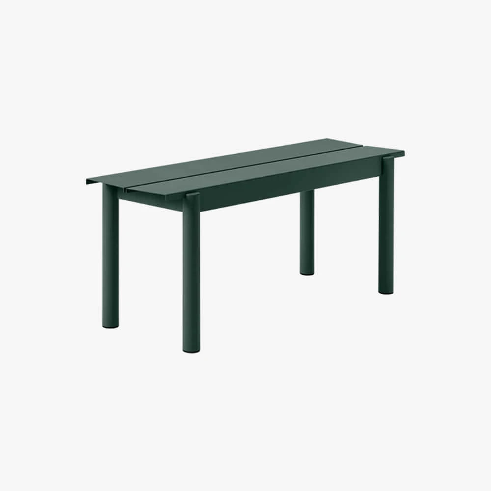 Linear Steel Bench - view 1