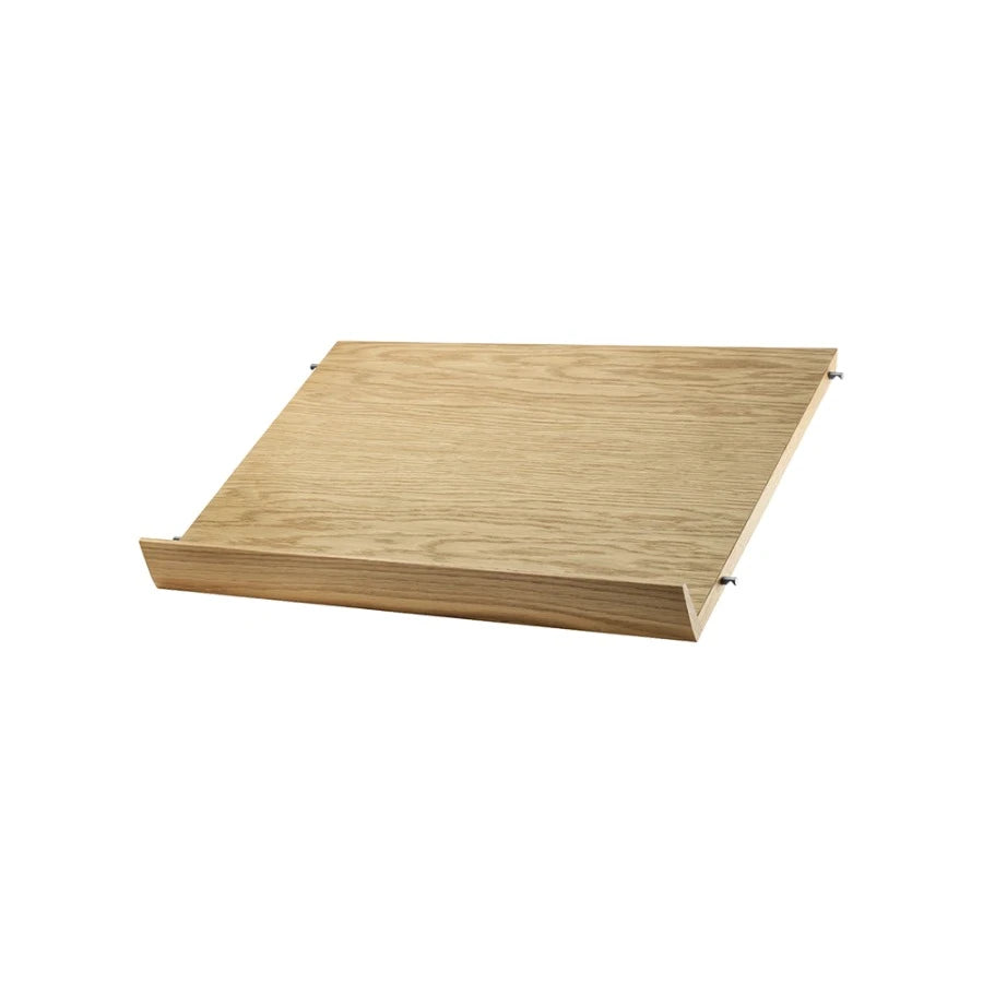 String System Magazine Shelf Wood 2 Sizes Oak - view 1