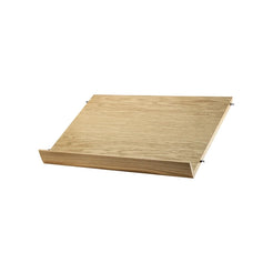 String System Magazine Shelf Wood 2 Sizes Oak - view 1