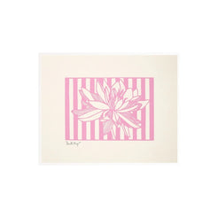 Little Detroit Lotus No 01 White Aluminum Frame 400 x 500 - view 1