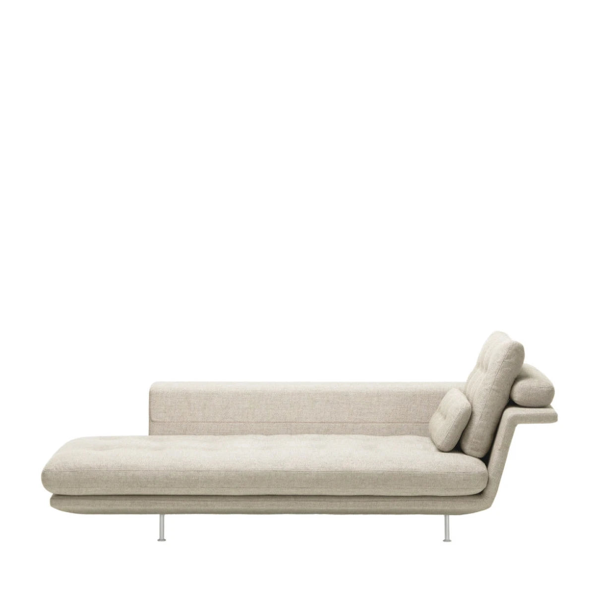 Grand Sofa Chaise Longue Left Set Configuration F100 Nubia Cream Pearl - view 1