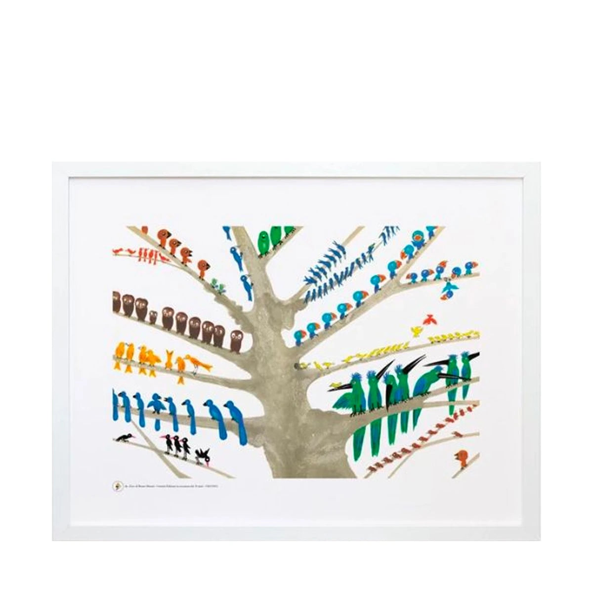 Art print - Birds (Zoo) by Bruno Munari - view 1