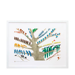 Art print - Birds (Zoo) by Bruno Munari - view 1