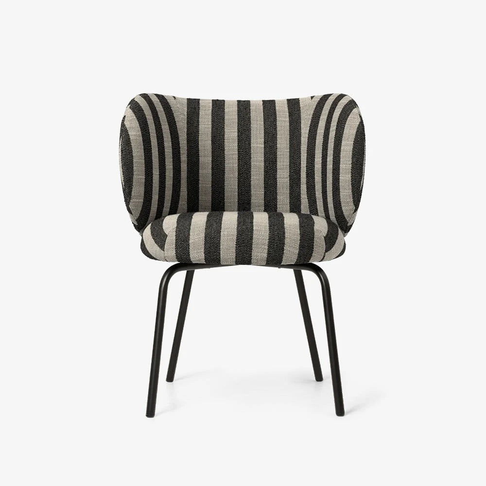 RICO Dining Chair Louisiana Sand/Black - view 1