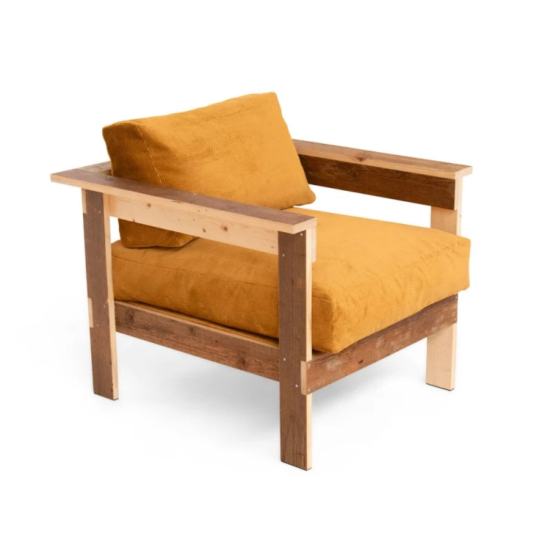 Lounge Chair in Scrapwood - view 1