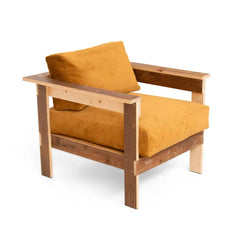 Lounge Chair in Scrapwood - view 1