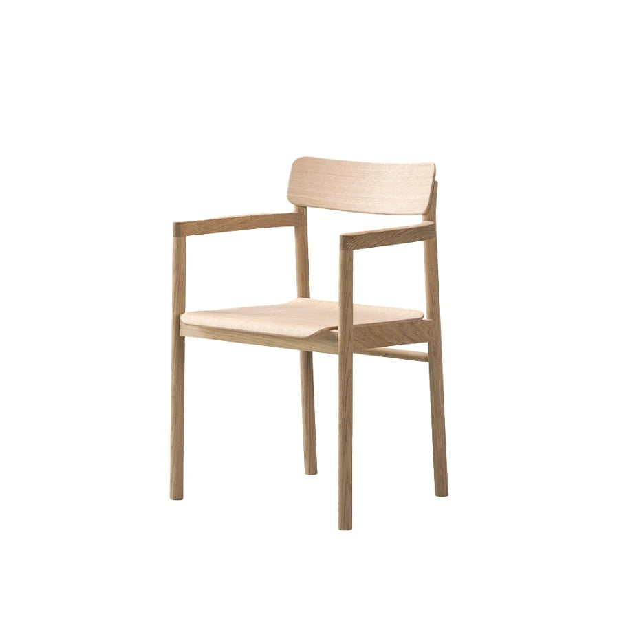 Post Armchair 3445 Oak Light Oil - view 1