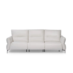 Macao Recliner Cold White 4-Seater Sofa - view 1