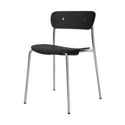 Pavilion Chair AV1 Black Oak-Chrome - view 1