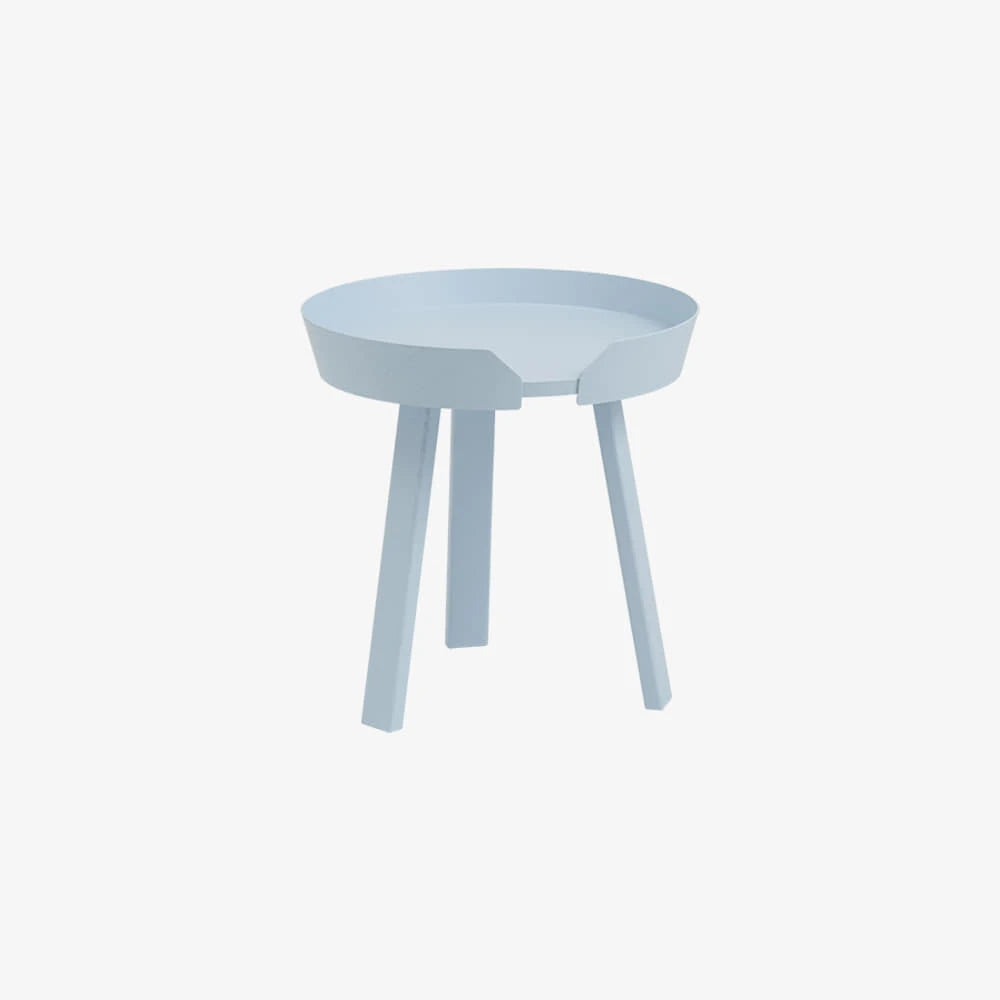 AROUND Coffee Table Small Light Blue - view 1