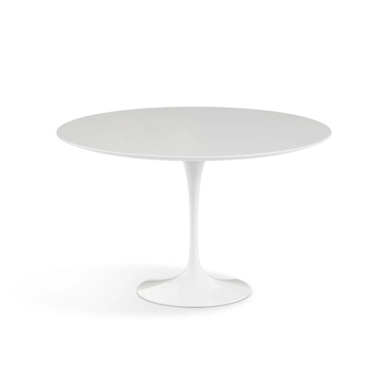 Saarinen Dining Table Round 120 - Laminate White - view 1