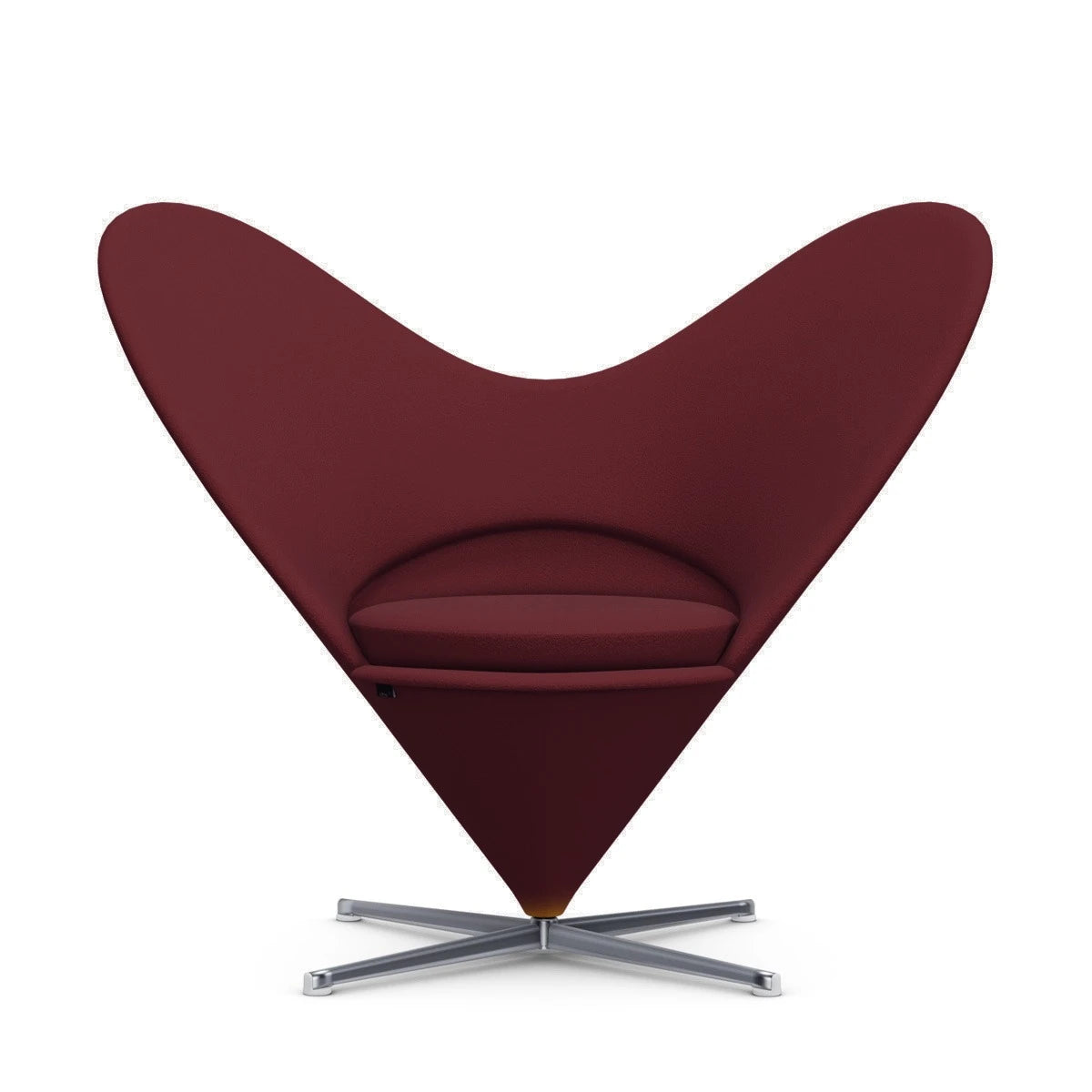 Heart Shaped Cone Chair Hola Chestnut - view 1