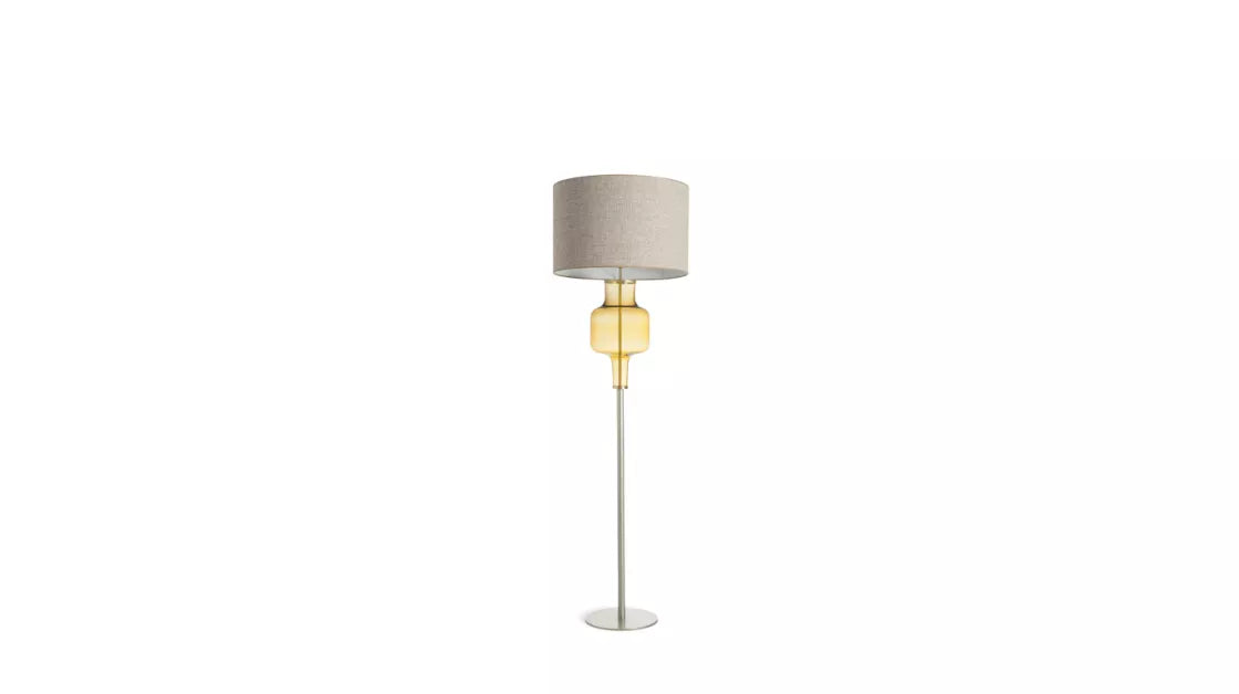 isba | ochre floor lamp