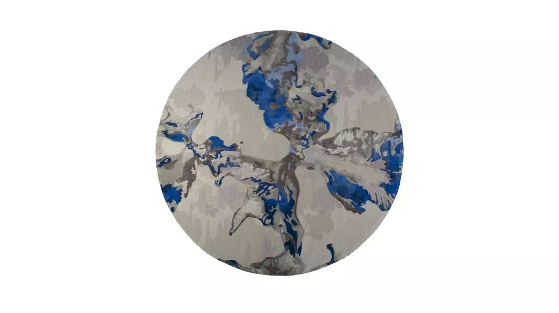 lily brush | round rug
