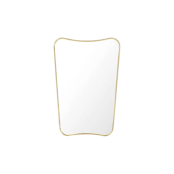 F.A. 33 Wall Mirror Small Brass - view 1
