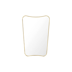 F.A. 33 Wall Mirror Small Brass - view 1
