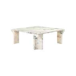 Doric Coffee Tables 80 x 80 Grey Limestone - view 1