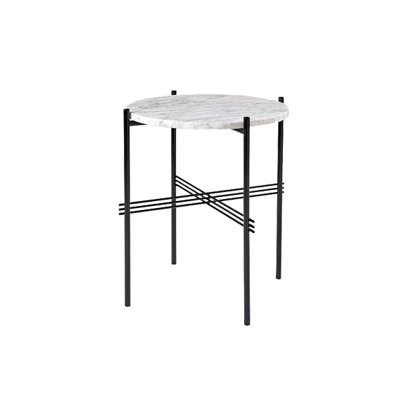 TS Side Table 40 Black Frame - view 1