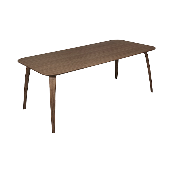 Dining Table Rectangular 90 x 180 Walnut - view 1