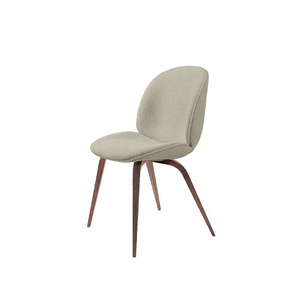 Beetle Dining Chair Walnut / Steelcut Trio 3 - view 1