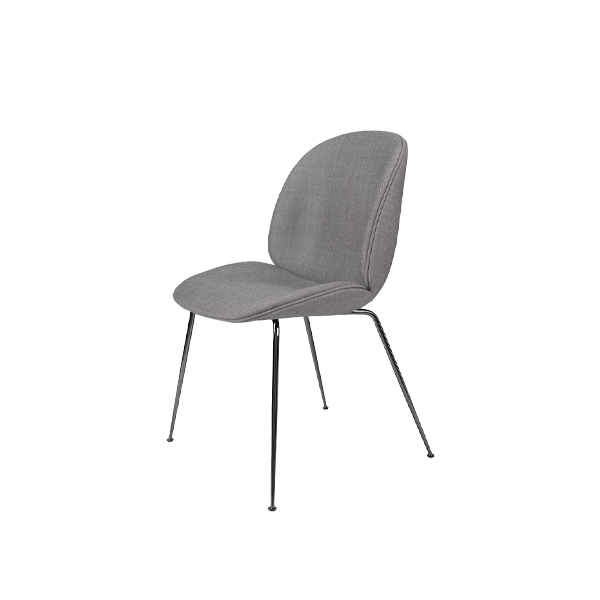 Beetle Dining Chair Black Chrome Frame / Remix 3 - view 1