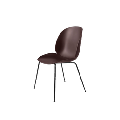 Beetle Dining Chair Black Frame / Dark Pink - view 1