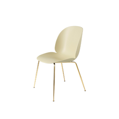 Beetle Dining Chair Brass Frame / Pastel Green - view 1