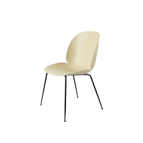 Beetle Dining Chair Black Frame / Pastel Green - view 1