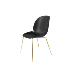 Beetle Dining Chair Brass Frame / Black - view 1