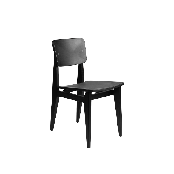 C-Chair Black Stained Oak - view 1
