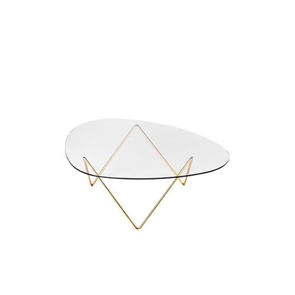 Pedrera Lounge Table Brass - view 1