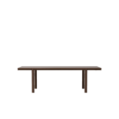 PRINCIPAL DINING TABLE - WALNUT - view 1