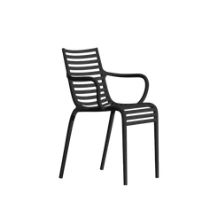 PIP-E ARM CHAIR_ DARK GREY - view 1