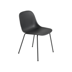 FIBER SIDE CHAIR TUBE BASE BLACK/ANTHRACITE - view 1