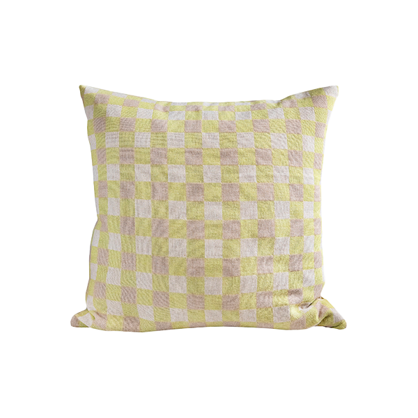 Poppy Cushion Green 50x50 - view 1