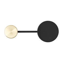 Afteroom Coat Hanger Small Black/Brass - view 1