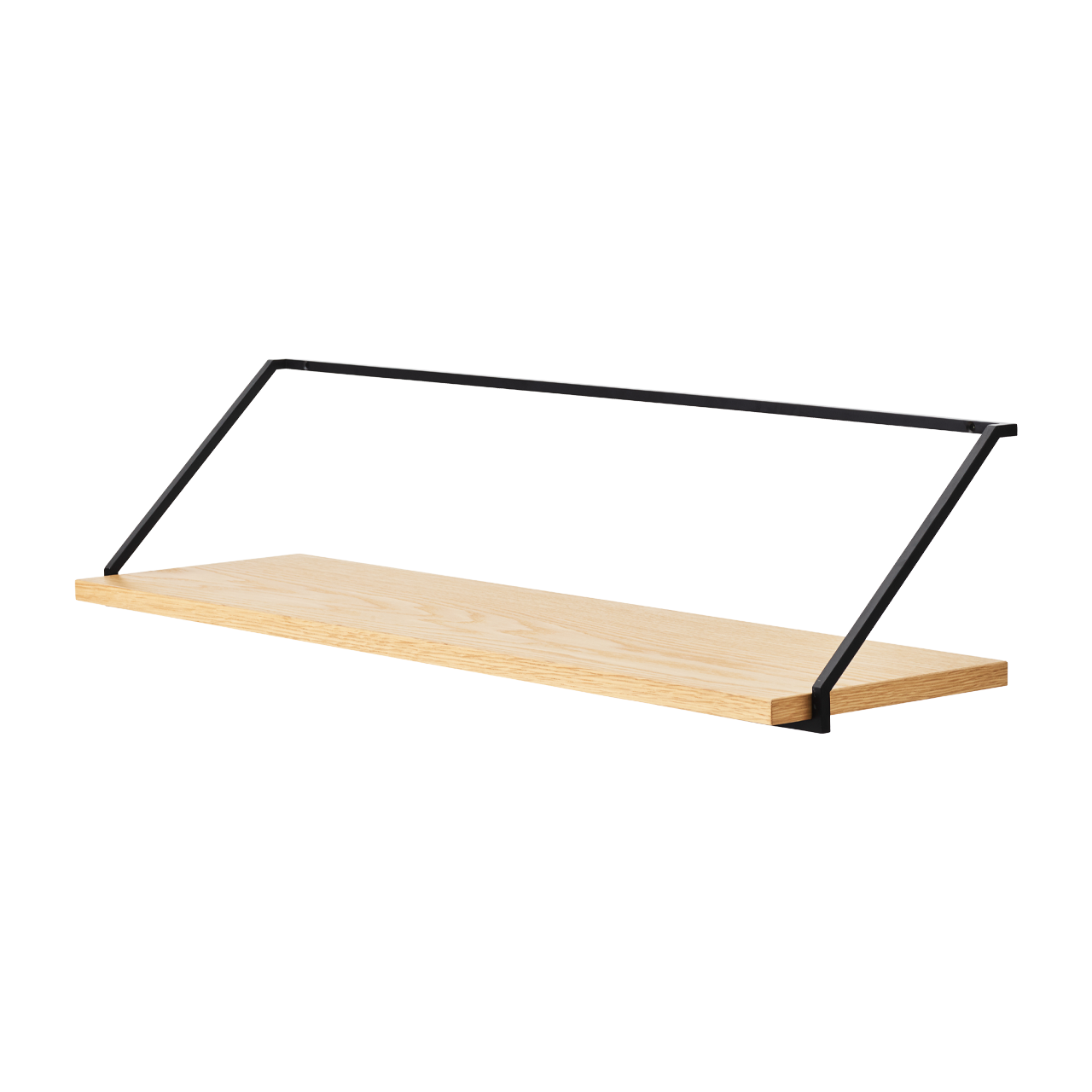 Rail Shelf Oak - view 1