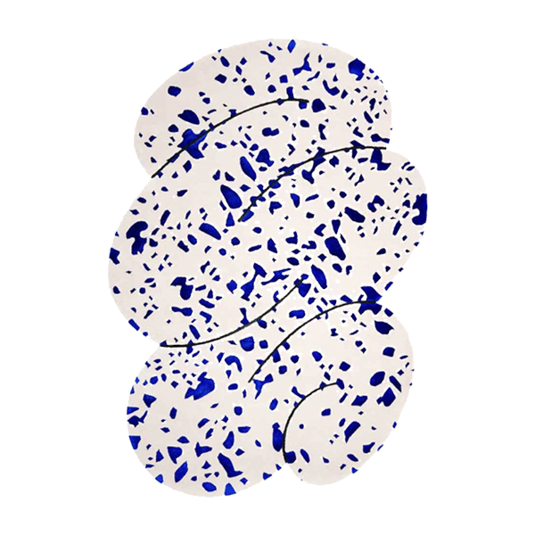 Speckled Squiggle Rug - view 1