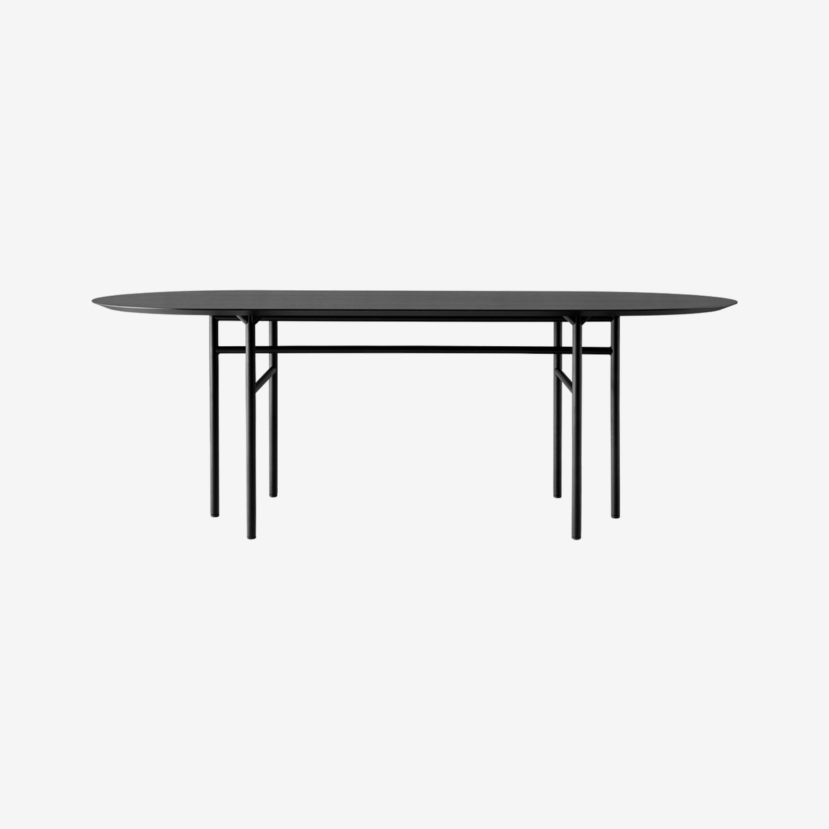Snaregade Dining Table Oval Black