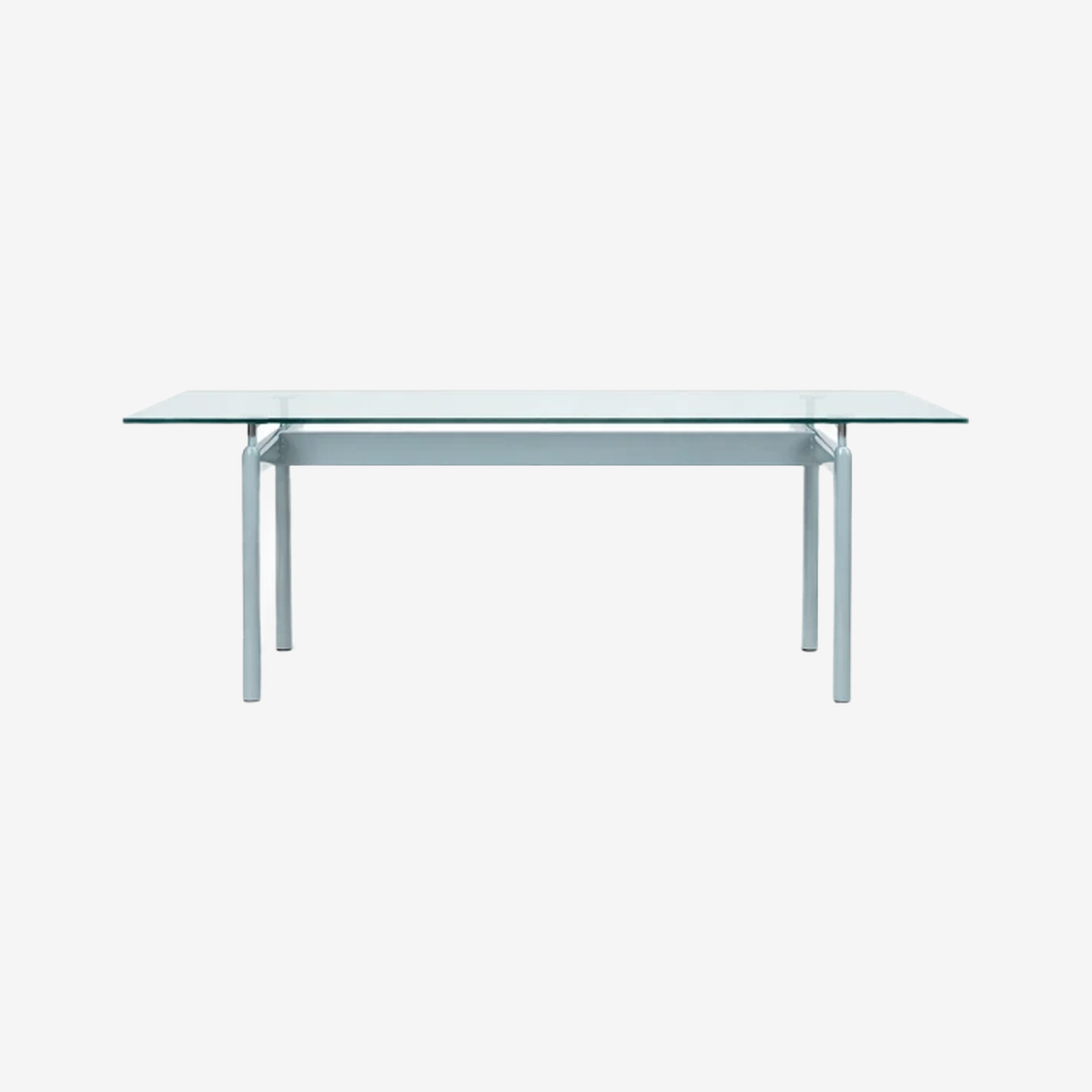 6 Table Tube D'Avion (Clear Glass)