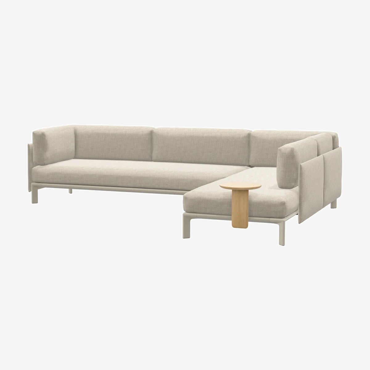 Anagram Sofa 90 x 220 Savana-Pearl Melange