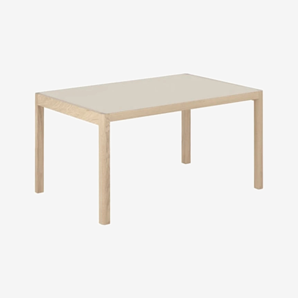 Workshop Table 140 Oak/Warm Grey
