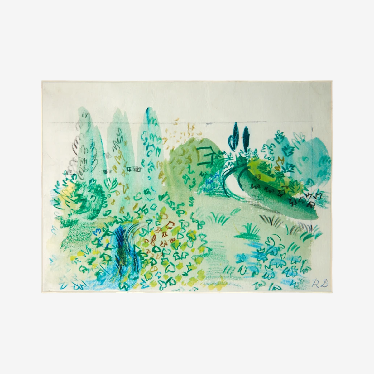 Raoul Dufy X You & Us Landscape of Normandy Rug