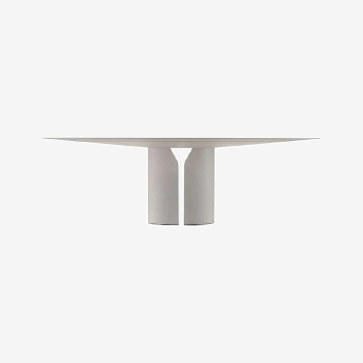 NVL Table 250 x 130 cm - X131 White Lime Reconstructed Stone