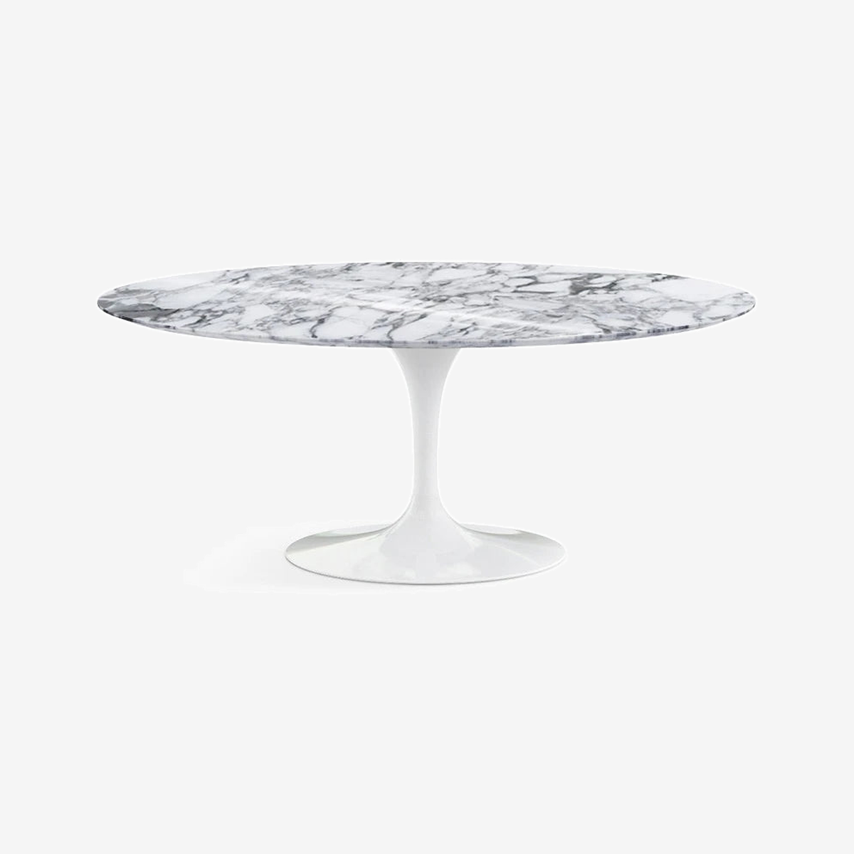 Saarinen Dining Table 183 cm Oval, Marble Top