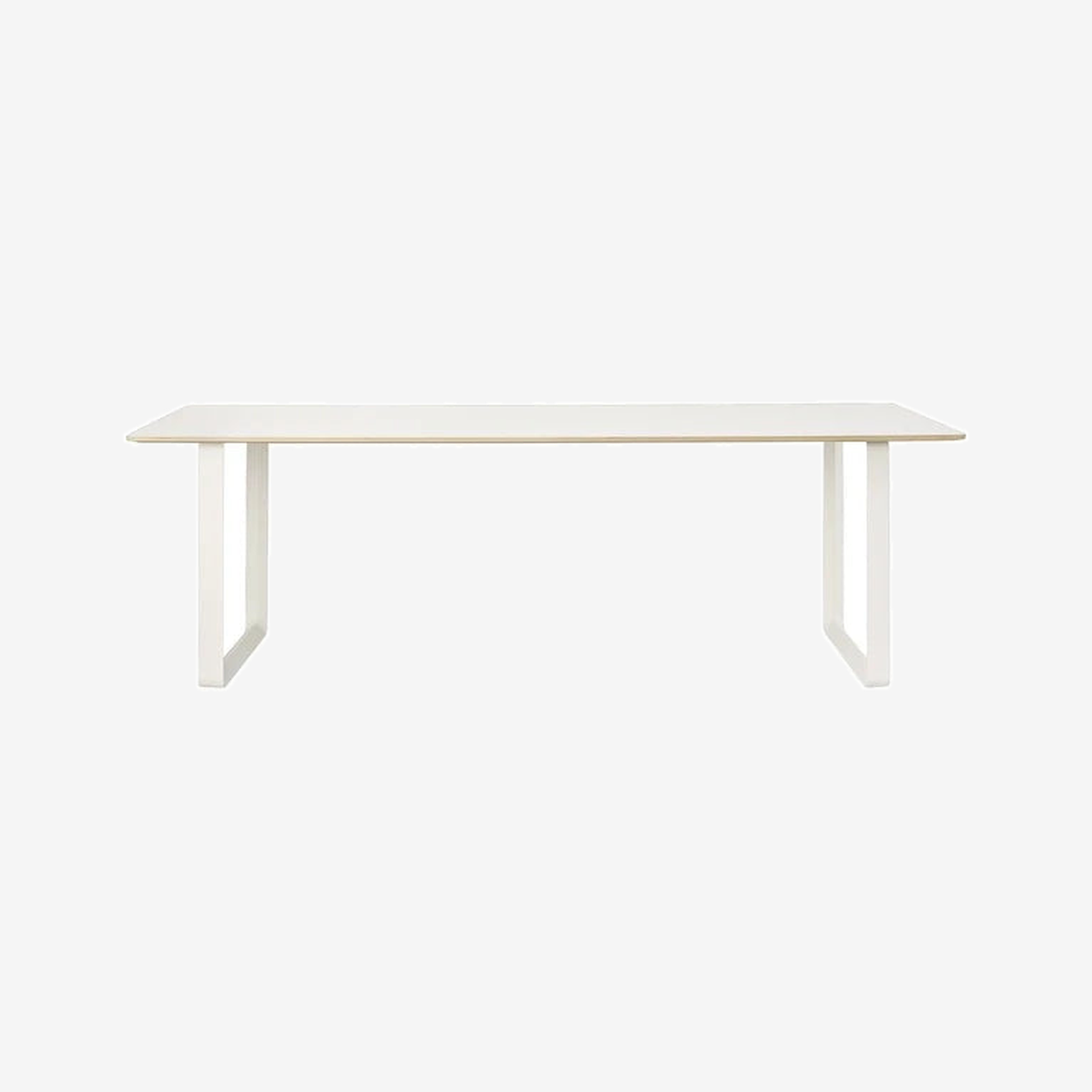 70/70 Table White 1700 850 4-Seater Dining Table