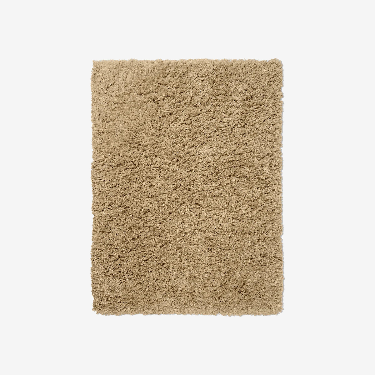 Meadow High Pile Rug Large Light Sand